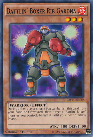 Battlin' Boxer Rib Gardna [MP14-EN130] Common | Good Games Adelaide SA