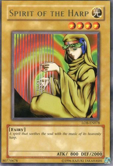 Spirit of the Harp [LOB-EN078] Rare | Good Games Adelaide SA