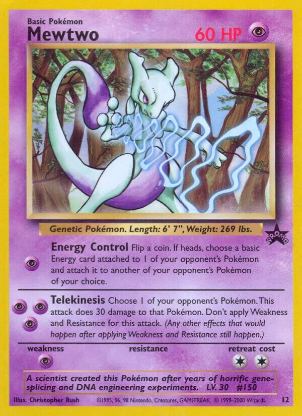 Mewtwo 12 12/53 (WoTC Promo)  | Good Games Adelaide SA