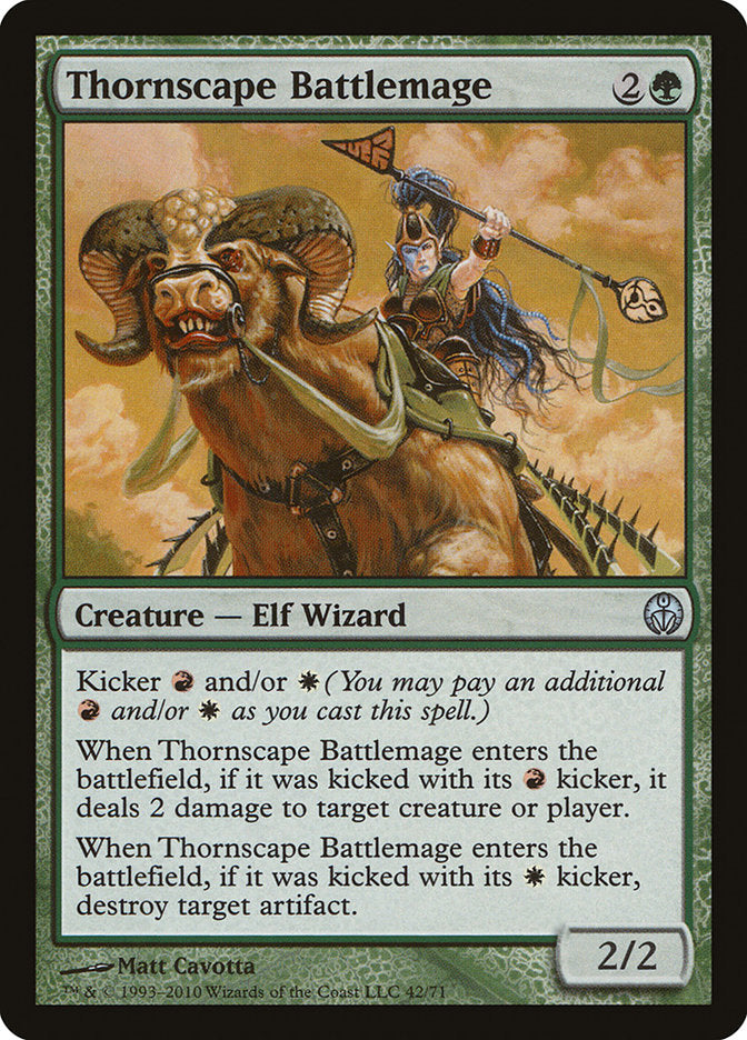 Thornscape Battlemage [Duel Decks: Phyrexia vs. the Coalition] | Good Games Adelaide SA
