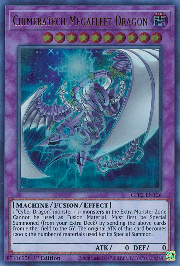 Chimeratech Megafleet Dragon [GFP2-EN126] Ultra Rare | Good Games Adelaide SA