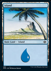 Island (484) (Etched Foil) [Modern Horizons 2] | Good Games Adelaide SA