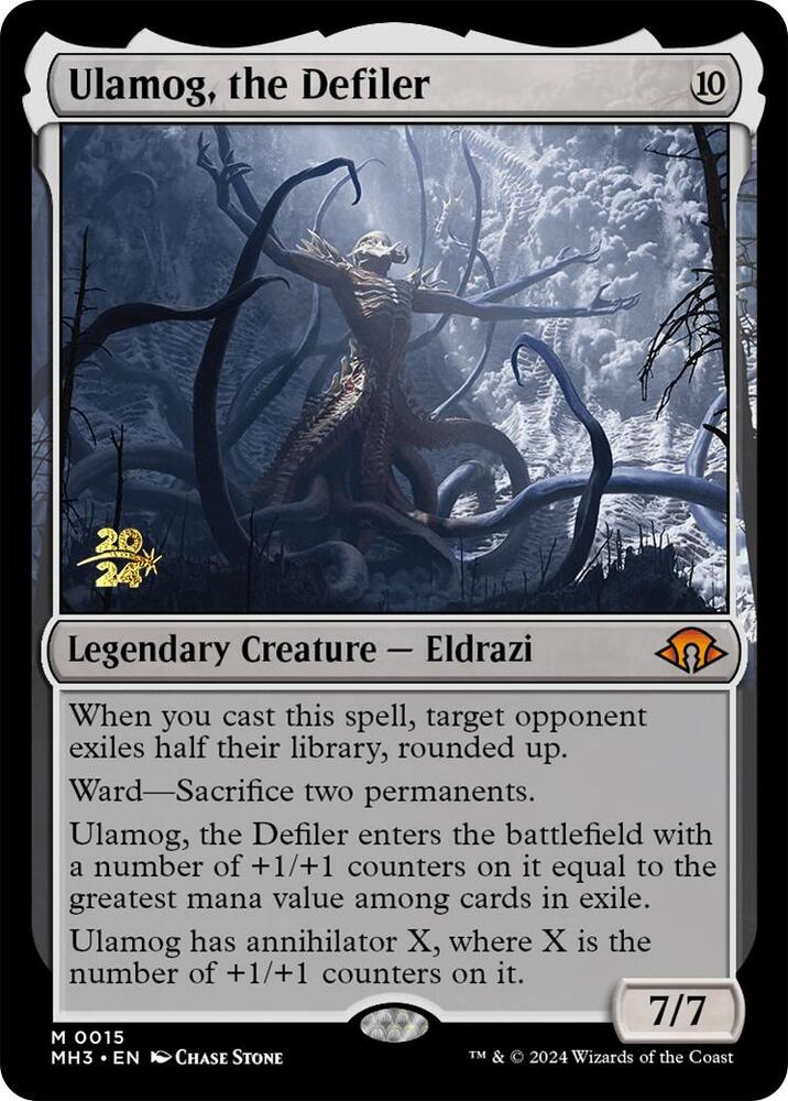 Ulamog the Defiler 15 (Prerelease Cards)  - Foil | Good Games Adelaide SA