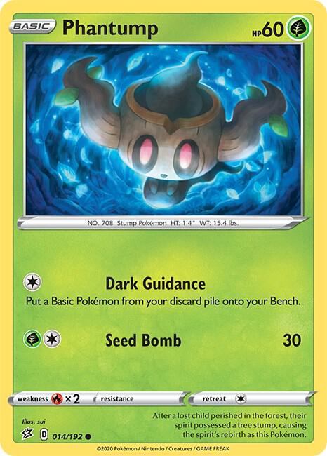 Phantump 014/192 (SWSH02: Rebel Clash)  | Good Games Adelaide SA