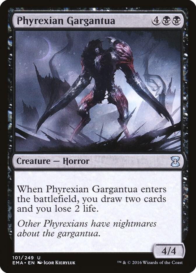 Phyrexian Gargantua 101 (Eternal Masters)  - Foil | Good Games Adelaide SA