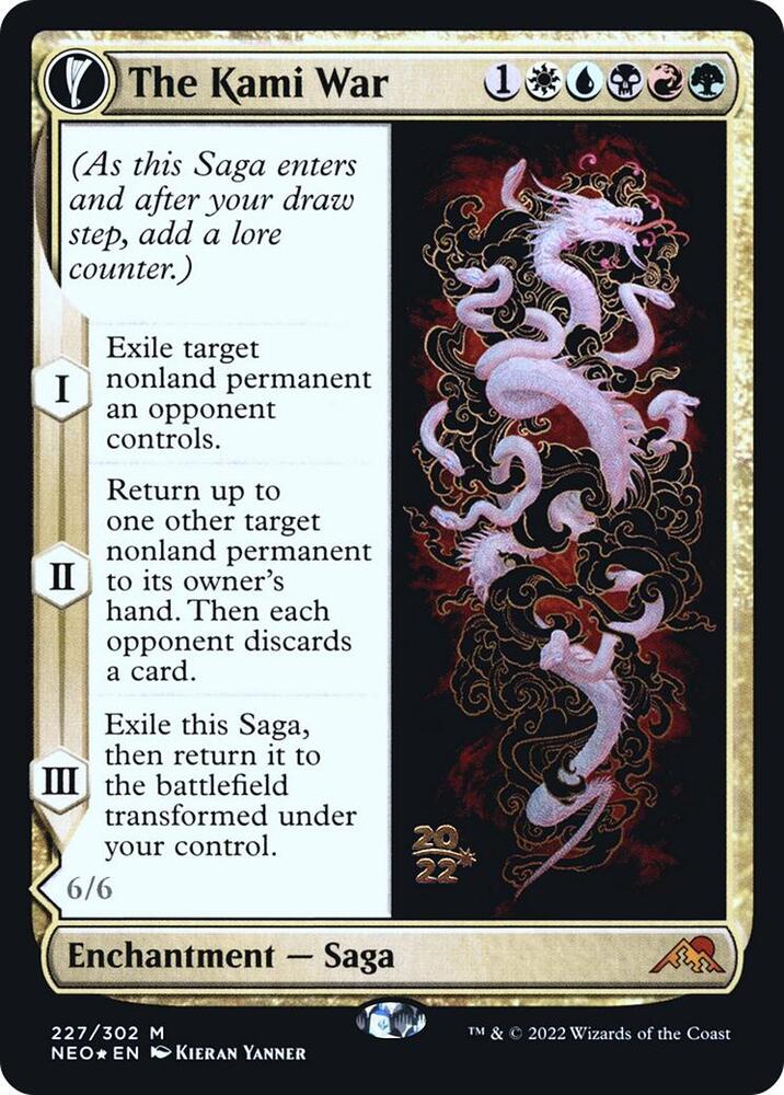 The Kami War 227 (Prerelease Cards)  - Foil | Good Games Adelaide SA