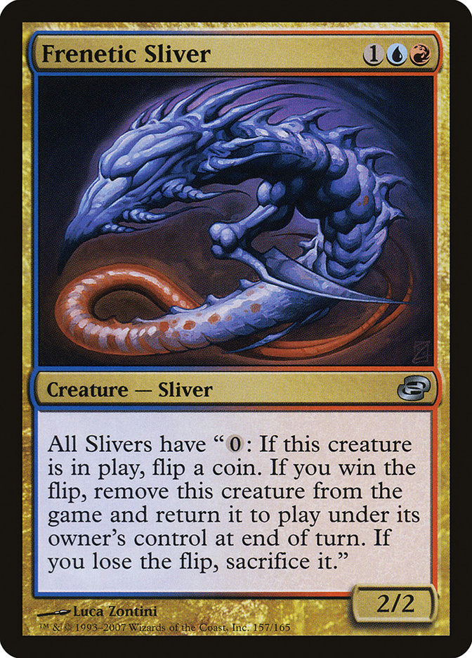 Frenetic Sliver 157 (Planar Chaos)  - Foil | Good Games Adelaide SA