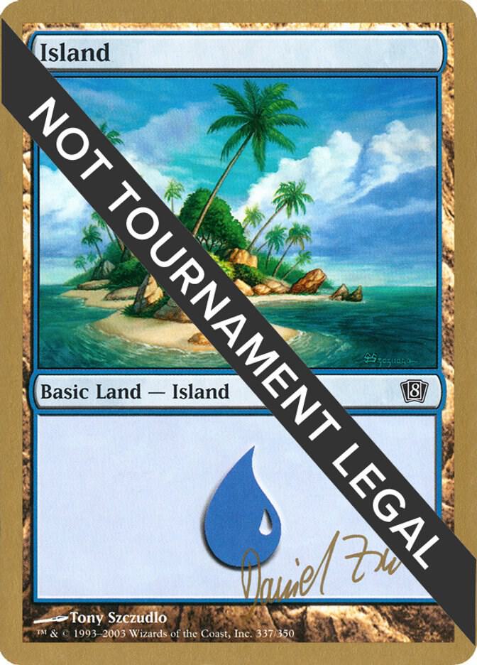 Island 337 2003 Dave Humpherys 8ED dh337/142 (World Championship Decks)  | Good Games Adelaide SA