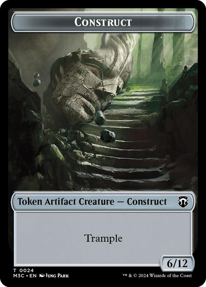 Construct Myr Double Sided Token 24 // 25 (Commander: Modern Horizons 3)  | Good Games Adelaide SA