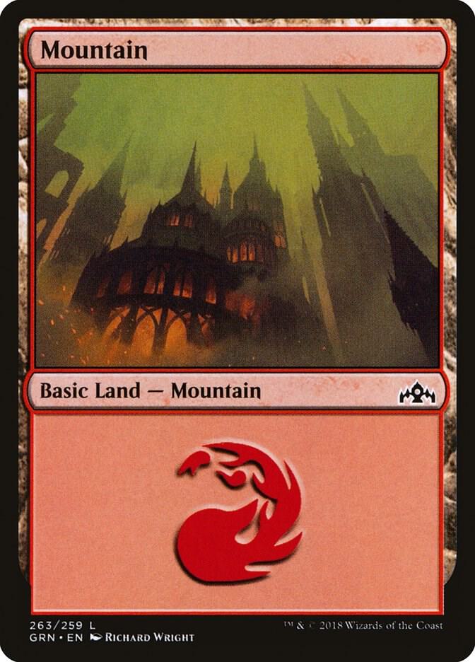 Mountain 263 (Guilds of Ravnica)  | Good Games Adelaide SA