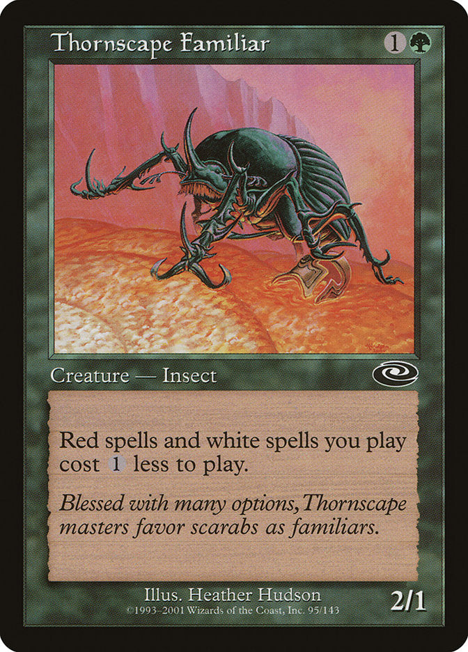 Thornscape Familiar 95 (Planeshift)  - Foil | Good Games Adelaide SA