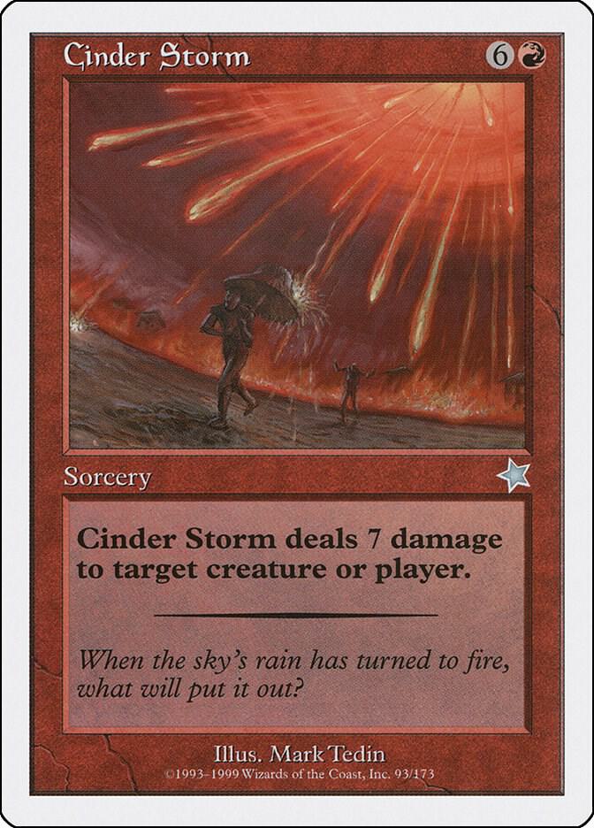 Cinder Storm 93 (Starter 1999)  | Good Games Adelaide SA
