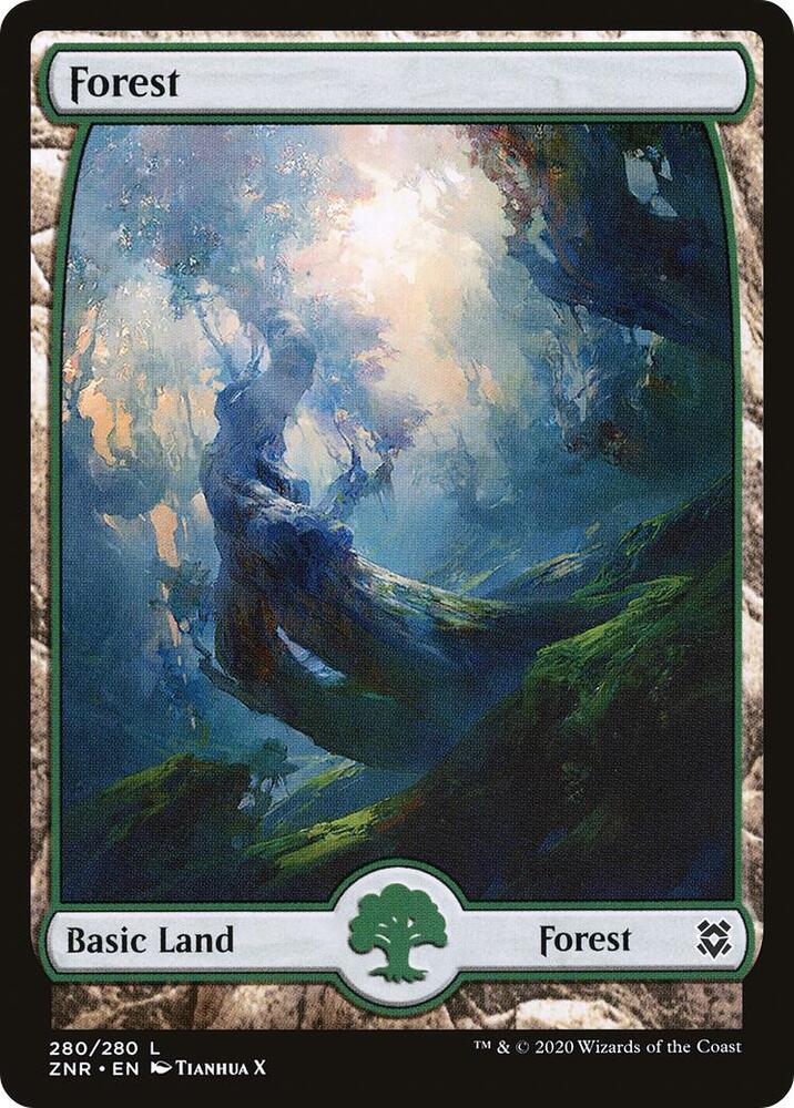 Forest 280/280 (Zendikar Rising)  | Good Games Adelaide SA