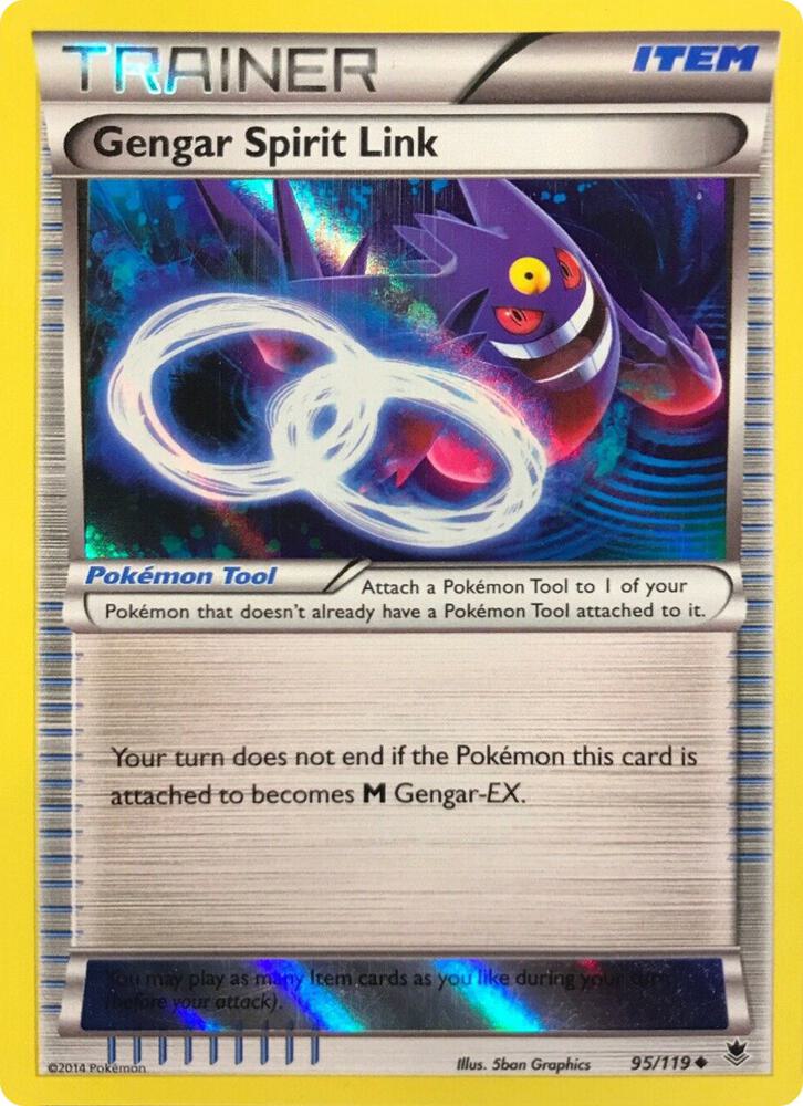 Gengar Spirit Link Alternate Holo Gamestop Exclusive 095/119 (Miscellaneous Cards & Products)  - Holofoil | Good Games Adelaide SA