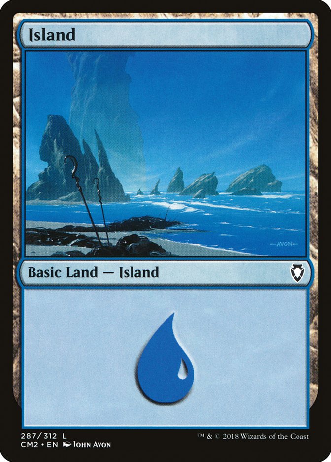Island (287) [Commander Anthology Volume II] | Good Games Adelaide SA