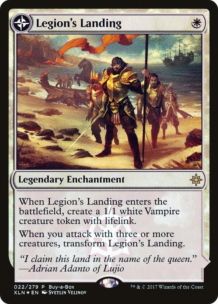Legion's Landing // Adanto, the First Fort 22 (Buy-A-Box Promos)  - Foil | Good Games Adelaide SA