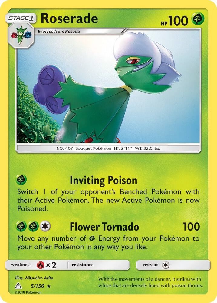 Roserade 5/156 (SM - Ultra Prism)  | Good Games Adelaide SA