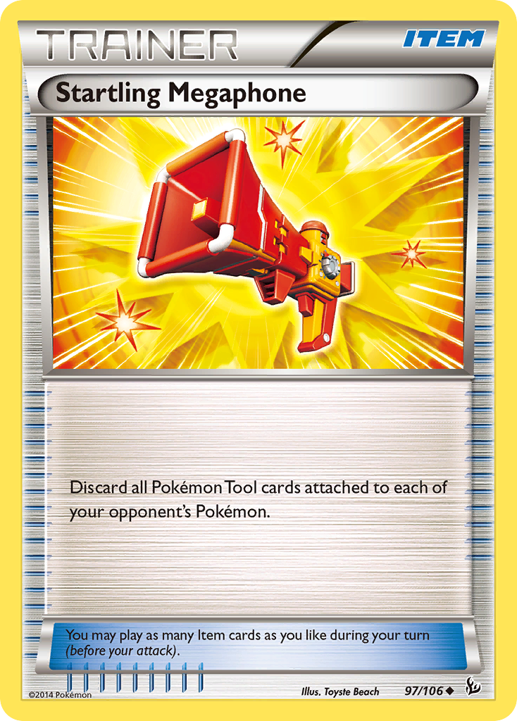 Startling Megaphone (97/106) [XY: Flashfire] | Good Games Adelaide SA