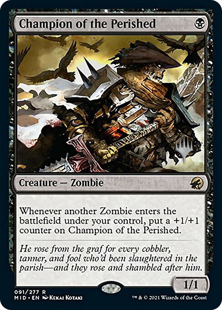 Champion of the Perished 91 (Promo Pack: Innistrad: Midnight Hunt)  | Good Games Adelaide SA