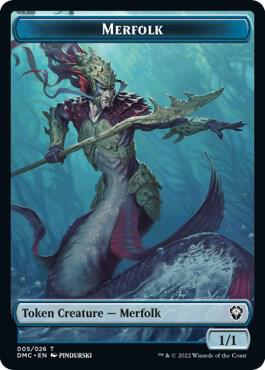 Merfolk Token 5 (Commander: Dominaria United)  | Good Games Adelaide SA