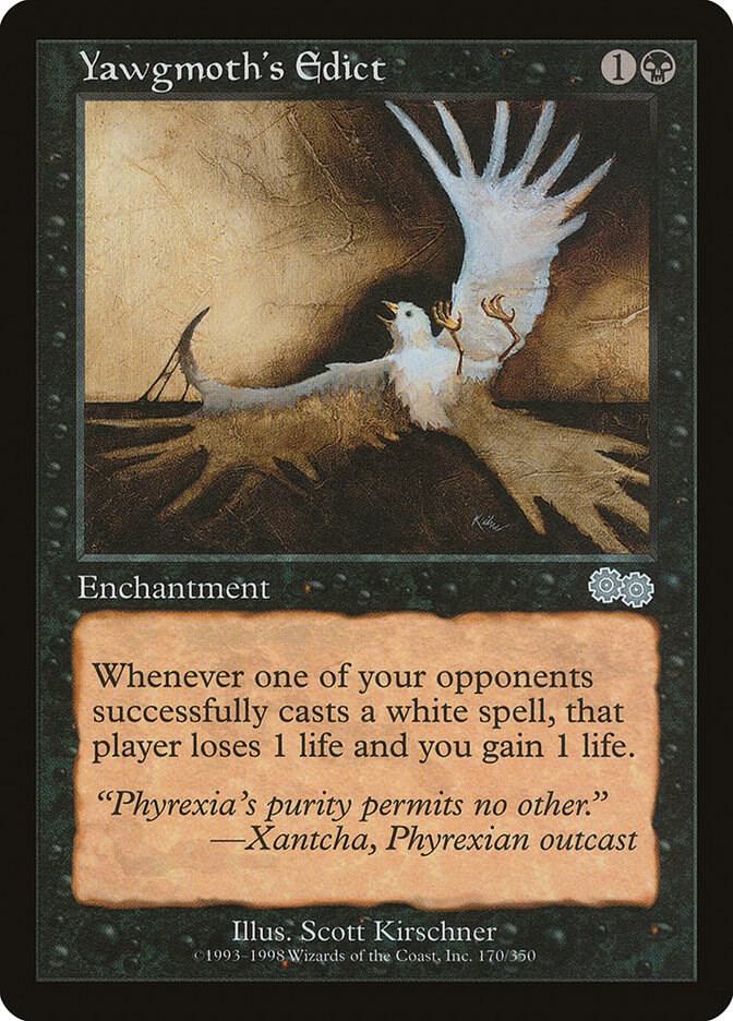 Yawgmoths Edict 170 (Urza's Saga)  | Good Games Adelaide SA