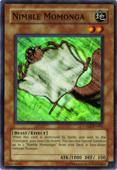 Nimble Momonga [CP02-EN002] Super Rare | Good Games Adelaide SA