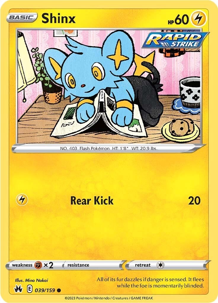 Shinx (039/159) (39) [Sword & Shield: Crown Zenith] | Good Games Adelaide SA