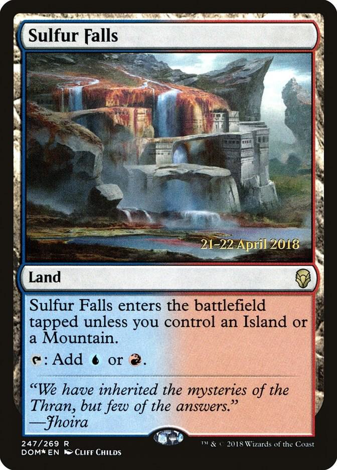 Sulfur Falls 247 (Prerelease Cards)  - Foil | Good Games Adelaide SA