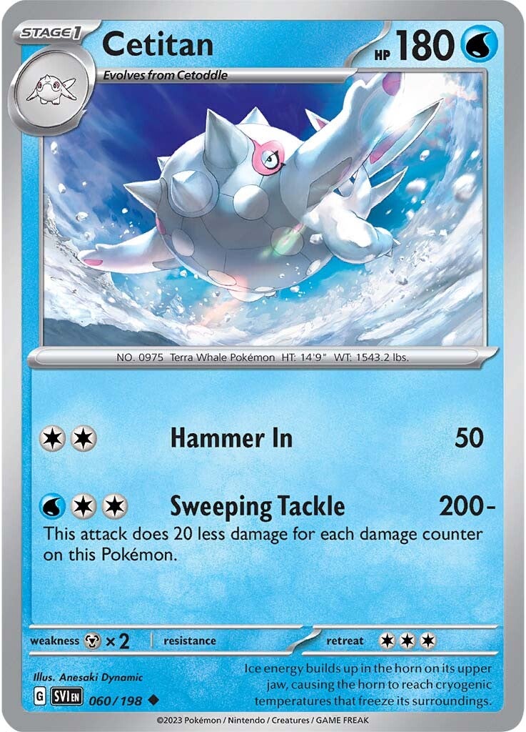 Cetitan (060/198) [Scarlet & Violet: Base Set] | Good Games Adelaide SA
