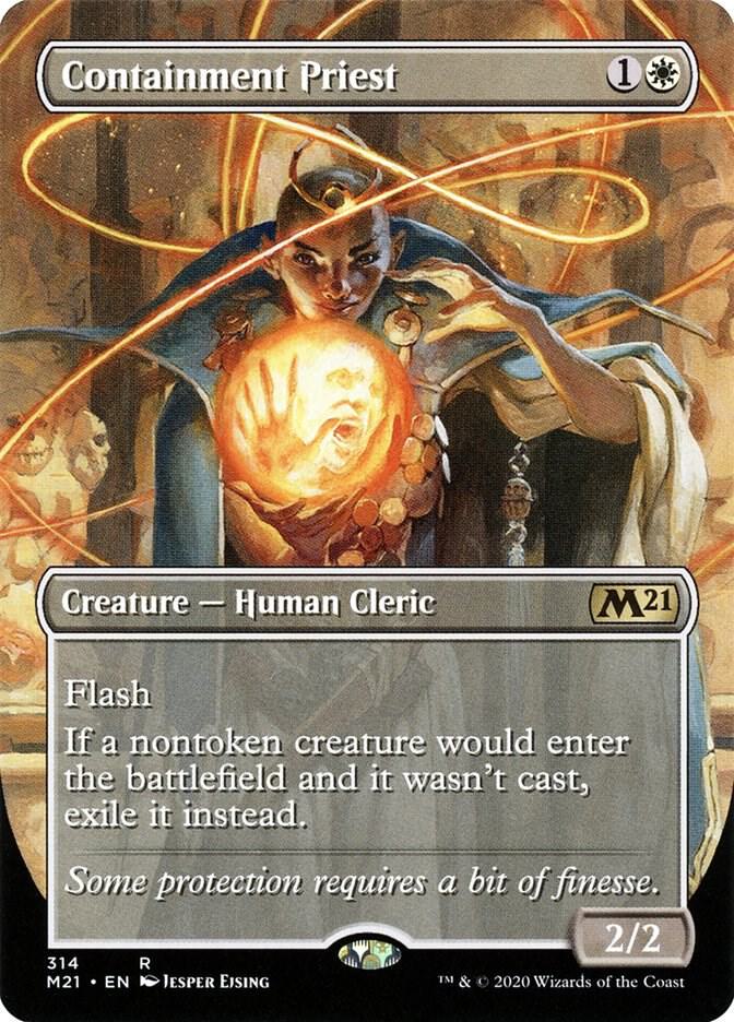 Containment Priest 314 (Core Set 2021)  - Foil | Good Games Adelaide SA