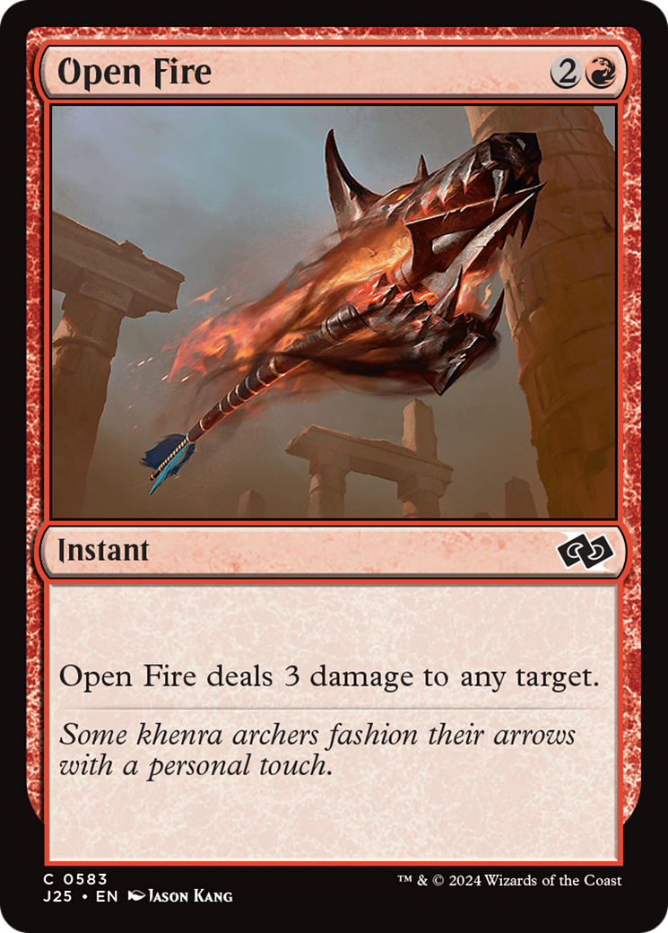 Open Fire [Foundations Jumpstart] | Good Games Adelaide SA