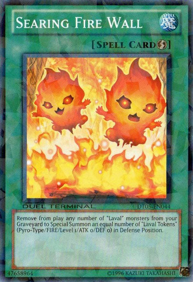 Searing Fire Wall [DT05-EN044] Common | Good Games Adelaide SA