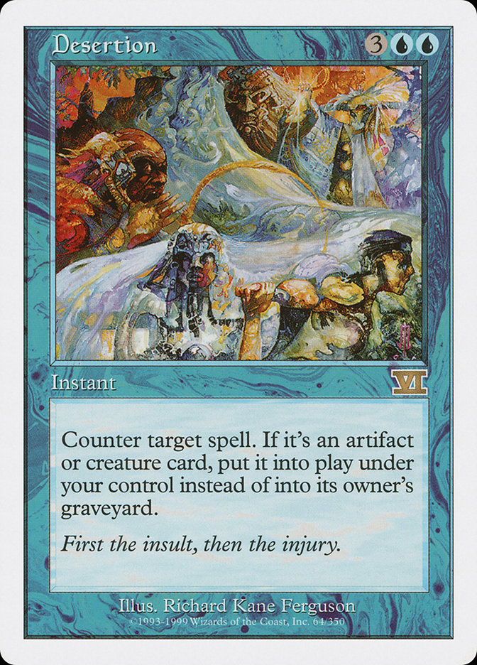 Desertion [Classic Sixth Edition] | Good Games Adelaide SA