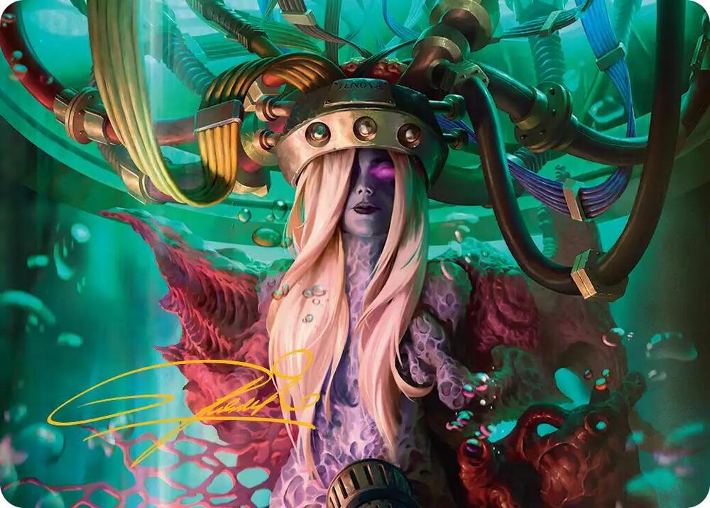 Jenova Ancient Calamity Art Card Gold Stamped Signature 14 (Art Series: FINAL FANTASY)  | Good Games Adelaide SA