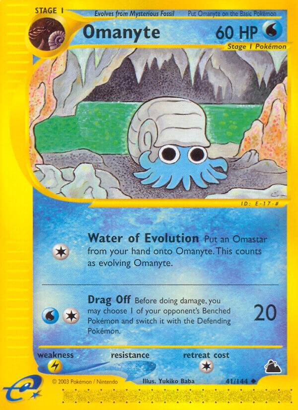 Omanyte 041/144 (Skyridge)  | Good Games Adelaide SA