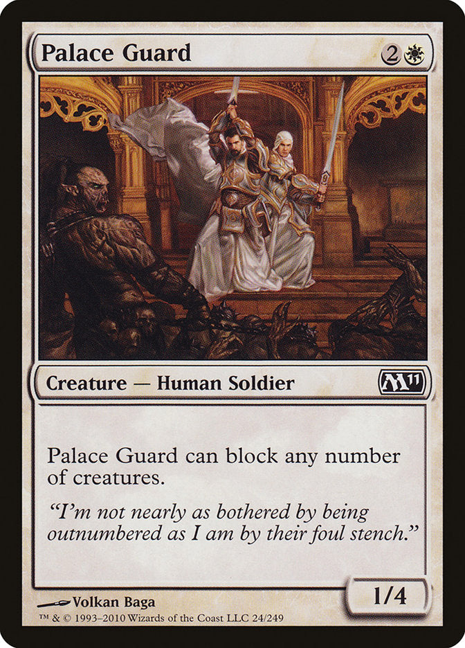 Palace Guard 24 (Magic 2011 (M11))  - Foil | Good Games Adelaide SA