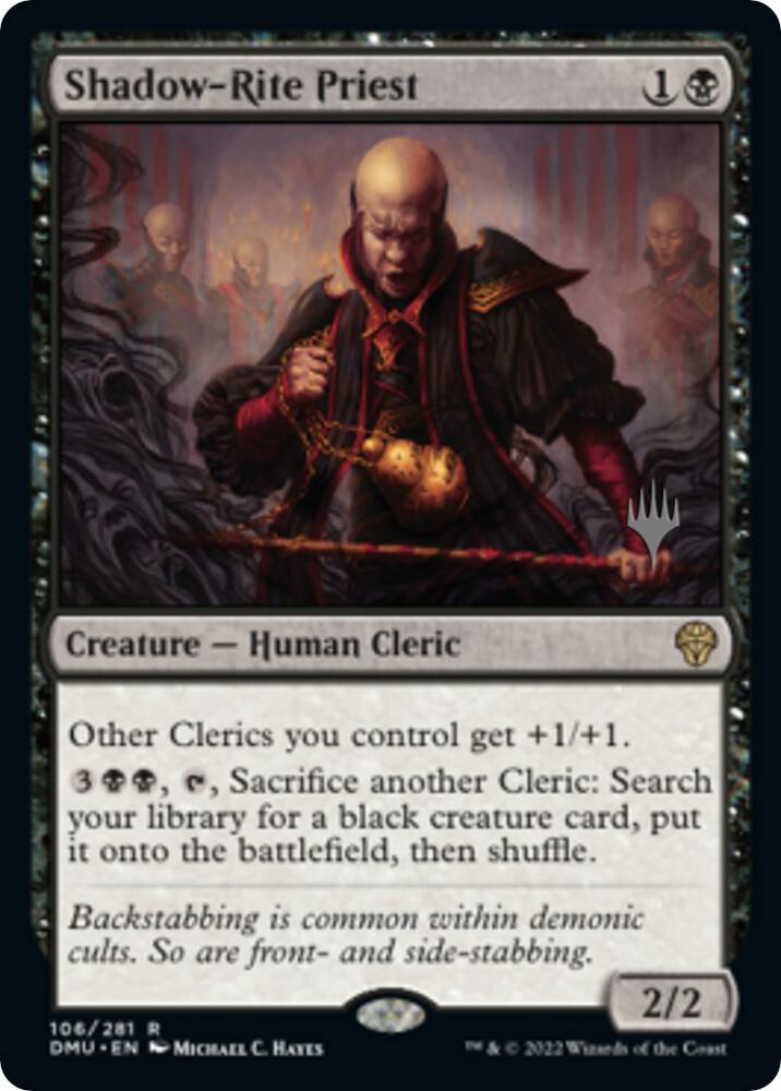 Shadow Rite Priest 106 (Promo Pack: Dominaria United)  | Good Games Adelaide SA
