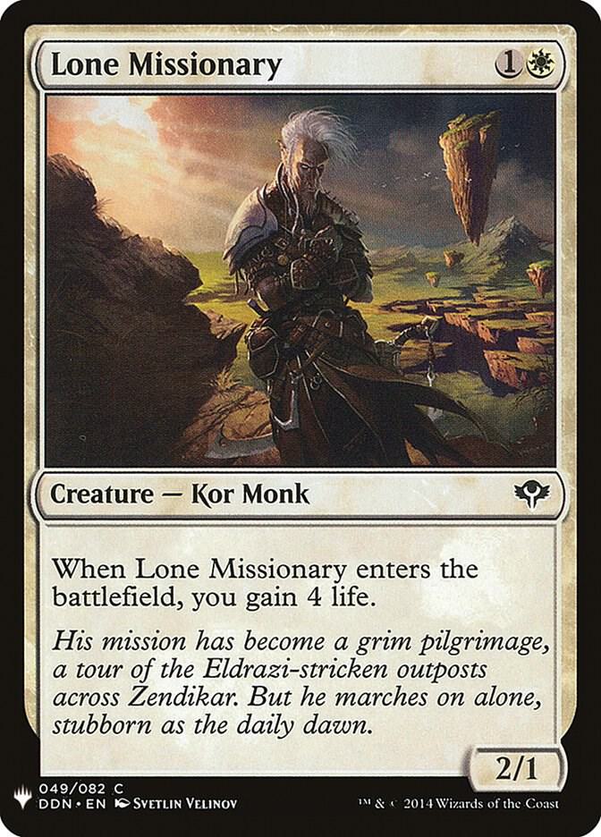 Lone Missionary 49 (The List Reprints)  | Good Games Adelaide SA
