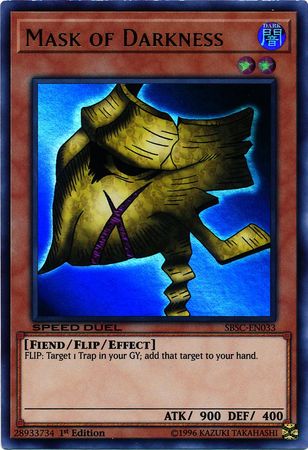 Mask of Darkness [SBSC-EN033] Ultra Rare | Good Games Adelaide SA