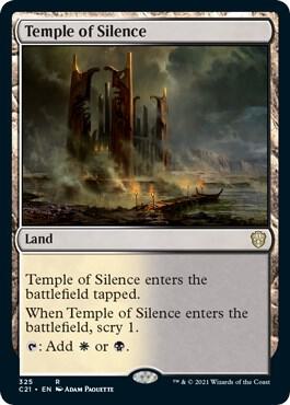 Temple of Silence 325 (Commander 2021)  | Good Games Adelaide SA
