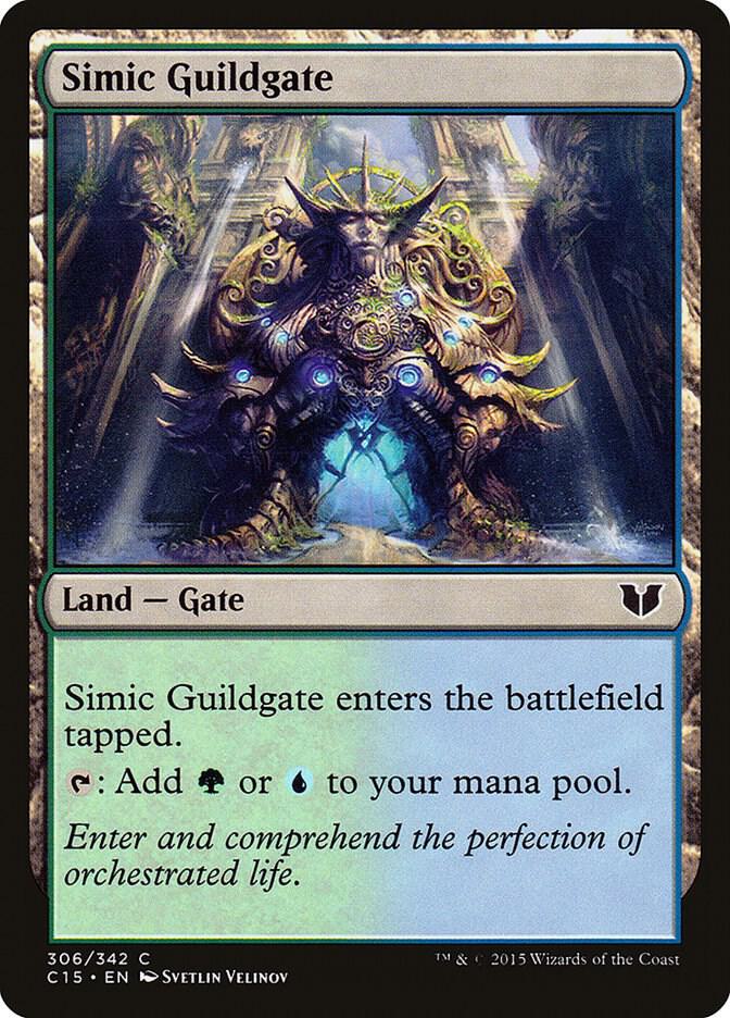 Simic Guildgate 306 (Commander 2015)  | Good Games Adelaide SA