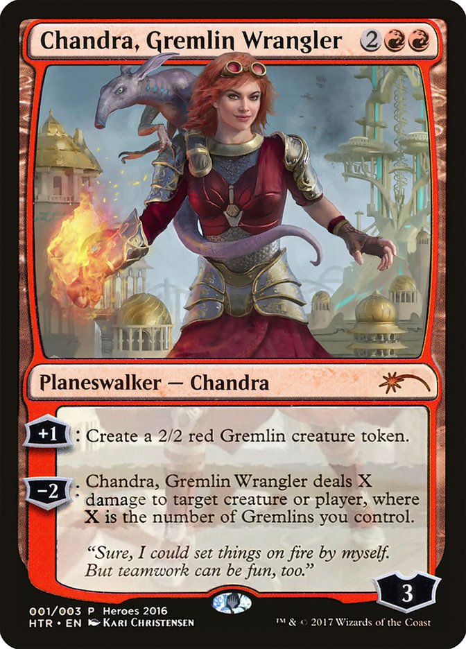 Chandra, Gremlin Wrangler [Unique and Miscellaneous Promos] | Good Games Adelaide SA