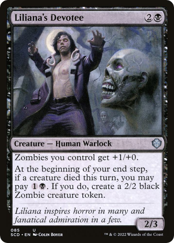 Liliana's Devotee 85 (Starter Commander Decks)  | Good Games Adelaide SA