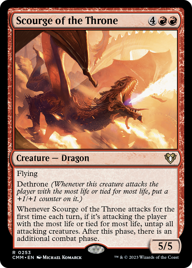 Scourge of the Throne [Commander Masters] | Good Games Adelaide SA