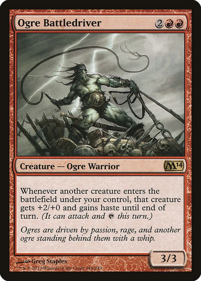 Ogre Battledriver 148 (Magic 2014 (M14))  - Foil | Good Games Adelaide SA