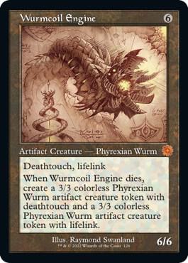 Wurmcoil Engine Schematic 126 (The Brothers' War: Retro Frame Artifacts)  - Foil | Good Games Adelaide SA