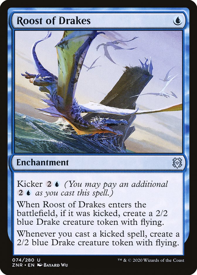 Roost of Drakes 74 (Zendikar Rising)  - Foil | Good Games Adelaide SA