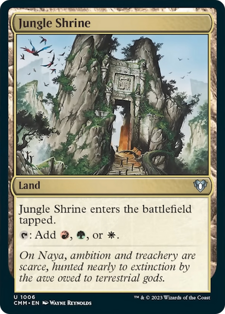 Jungle Shrine [Commander Masters] | Good Games Adelaide SA