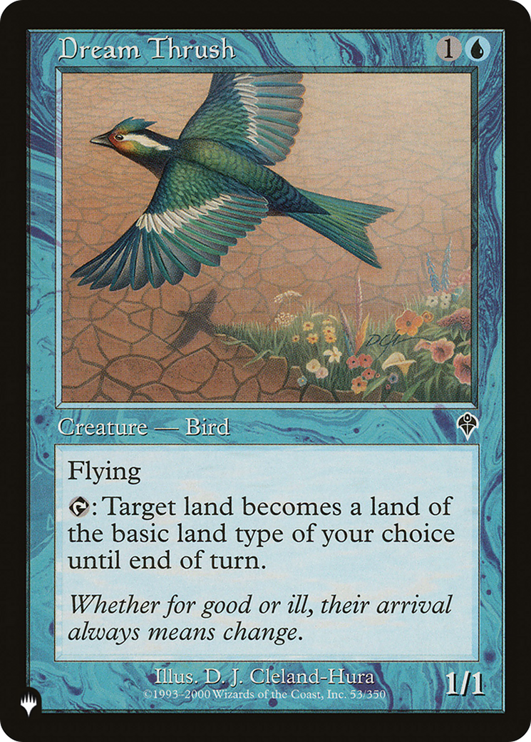 Dream Thrush [The List Reprints] | Good Games Adelaide SA