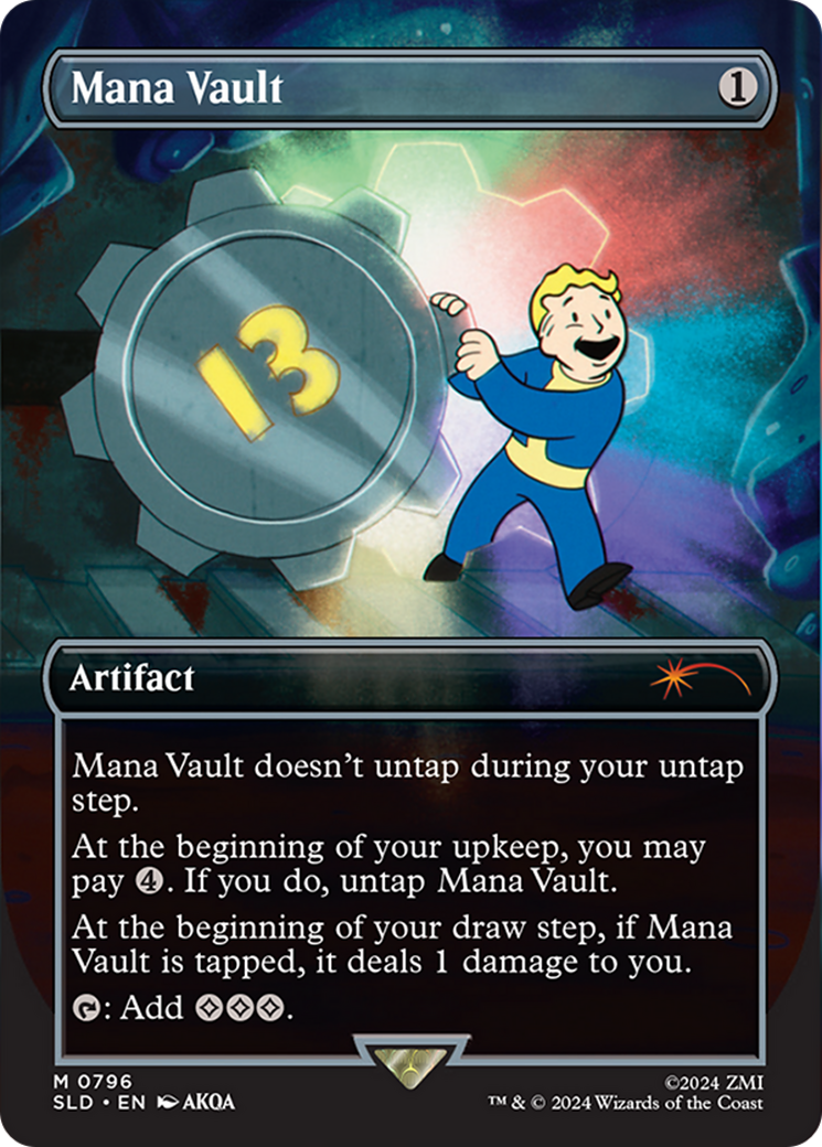 Mana Vault (Rainbow Foil) [Secret Lair Drop Series] | Good Games Adelaide SA